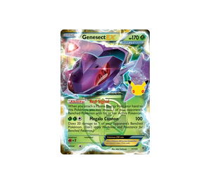 Buy Pokemon Genesect-EX [30C 11/101] Mega Evolution "30th Celebration: Classic Collection" (EN) at Sasom – Authentic and Ready to Ship