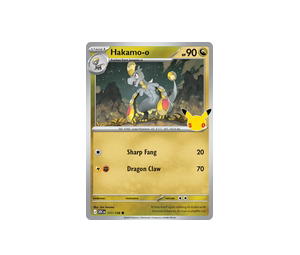 Buy Pokemon Hakamo-o C [30C 111/128] Mega Evolution "30th Celebration" (EN) at Sasom – Authentic and Ready to Ship