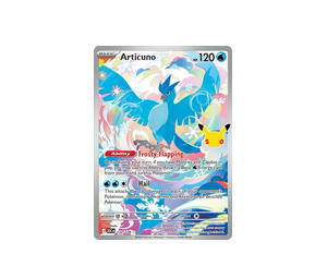 Buy Pokemon Articuno IR [30C 132/128] Mega Evolution "30th Celebration" (EN) at Sasom – Authentic and Ready to Ship