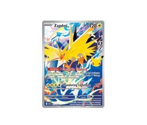 Buy Pokemon Zapdos IR [30C 133/128] Mega Evolution "30th Celebration" (EN) at Sasom – Authentic and Ready to Ship