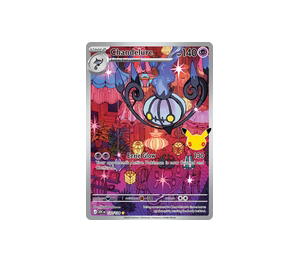 Buy Pokemon Chandelure IR [30C 137/128] Mega Evolution "30th Celebration" (EN) at Sasom – Authentic and Ready to Ship