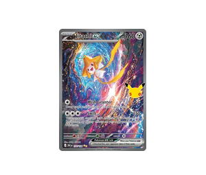 Buy Pokemon Jirachi ex SIR [30C 155/128] Mega Evolution "30th Celebration" (EN) at Sasom – Authentic and Ready to Ship