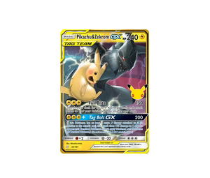 Buy Pokemon Pikachu & Zekrom-GX [30C 33/181] Mega Evolution "30th Celebration: Classic Collection" (EN) at Sasom – Authentic and Ready to Ship