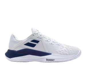 Buy Babolat Propulse Fury 3 All Court White Navy at Sasom – Authentic and Ready to Ship