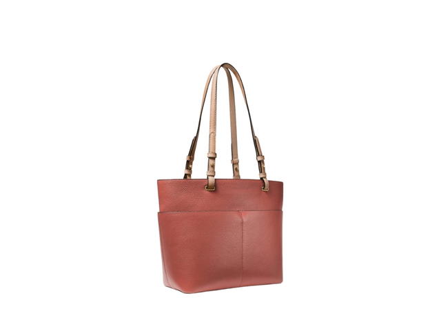 Michael Kors Michael Kors Bedford Medium Sunset Peach TZ Pocket Tote Leather - view 2
