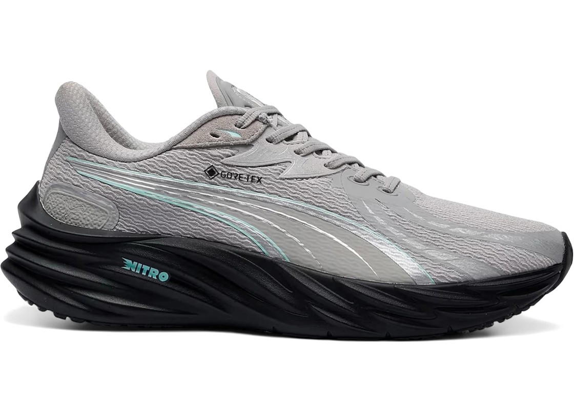Puma Puma Velocity Nitro 4 Gore-Tex Gray Echo Black Mint Melt