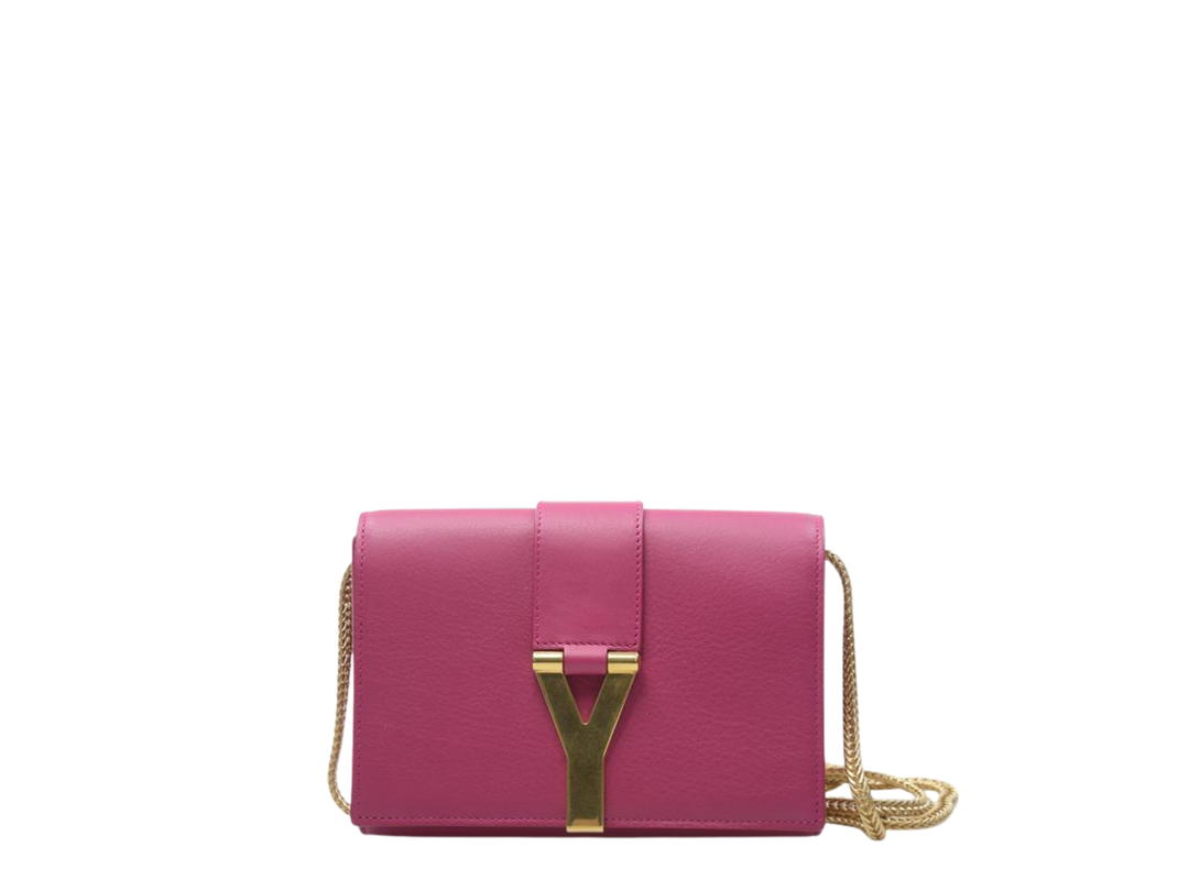 Saint Laurent Saint Laurent Chyc Ligne Y Chain Pink