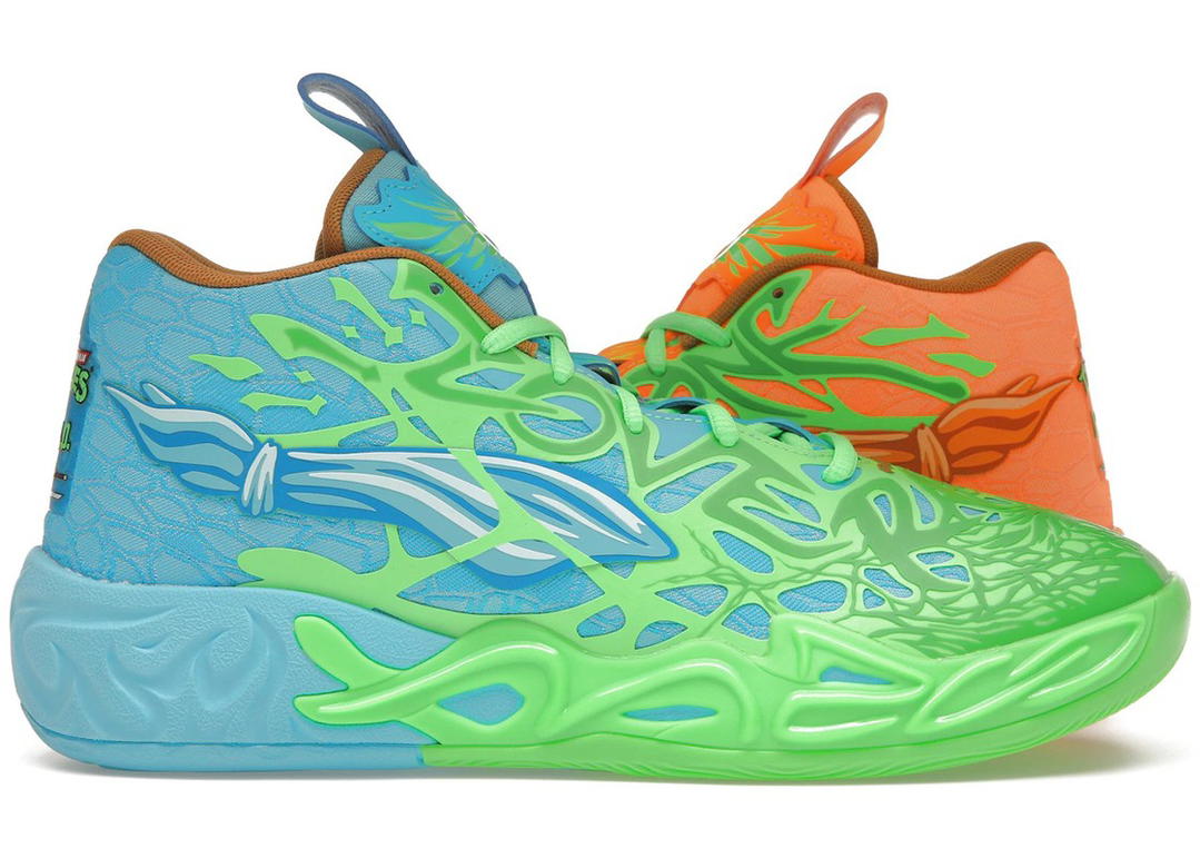 Puma Puma LaMelo Ball MB.04 Teenage Mutant Ninja Turtles Leonardo & Michelangelo