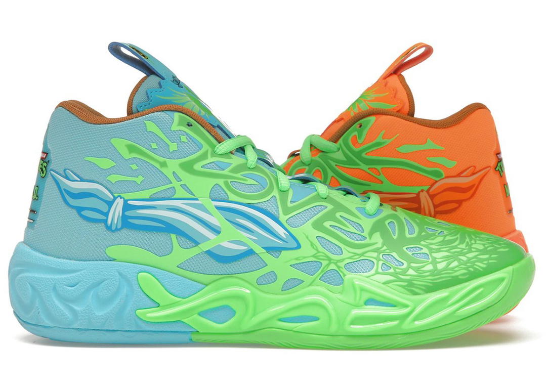 Puma Puma LaMelo Ball MB.04 Teenage Mutant Ninja Turtles Leonardo & Michelangelo (GS)
