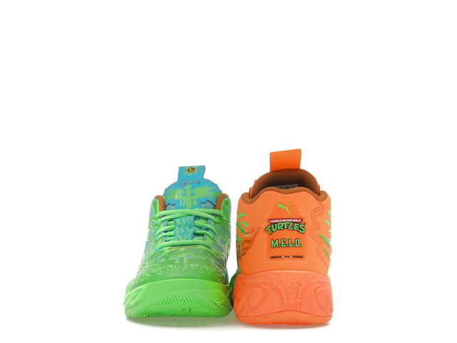 Puma Puma LaMelo Ball MB.04 Teenage Mutant Ninja Turtles Leonardo & Michelangelo (GS) - view 2