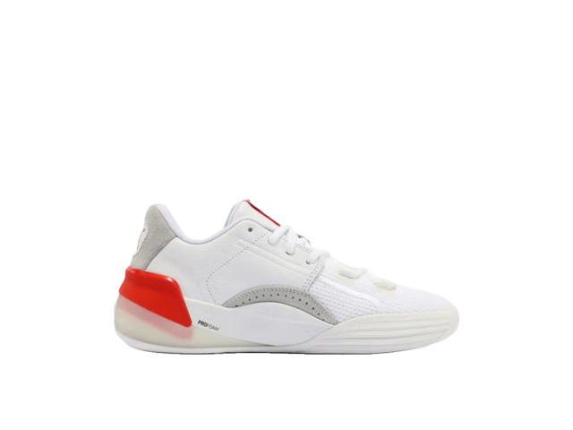 Puma Puma Clyde Hardwood White Red - view 1