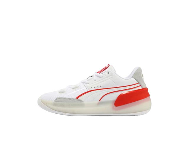 Puma Puma Clyde Hardwood White Red - view 2