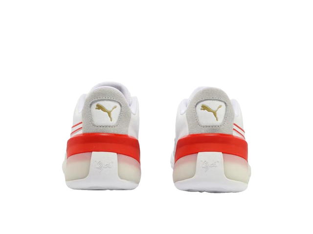 Puma Puma Clyde Hardwood White Red - view 4