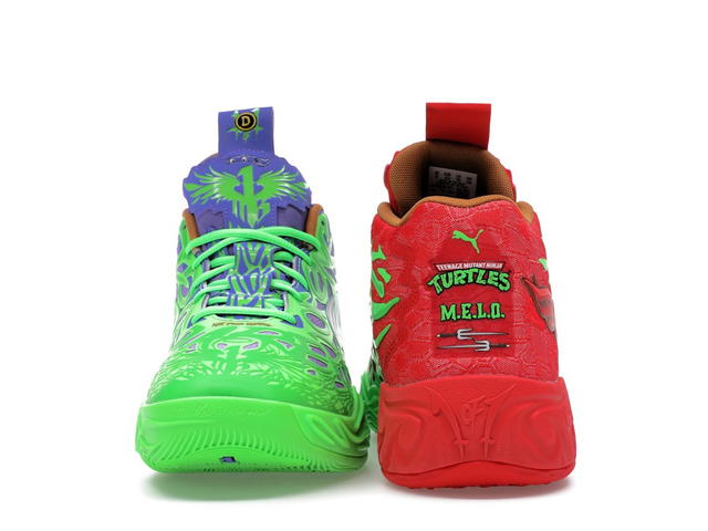 Puma Puma LaMelo Ball MB.04 Teenage Mutant Ninja Turtles Raphael & Donatello - view 4