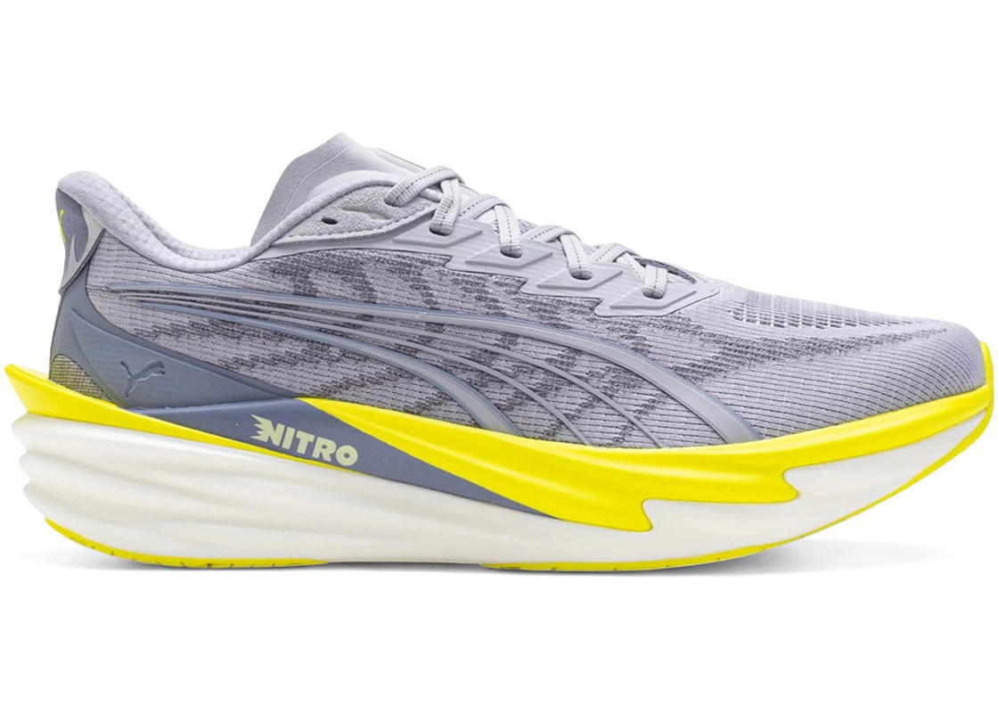 Puma Puma Deviate Nitro 4 Vibrant Silver Lux Lime
