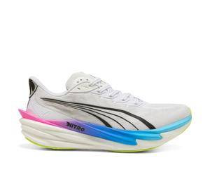 Buy Puma Deviate Nitro 4 White Poison Pink Ultra Blue at Sasom – Authentic and Ready to Ship