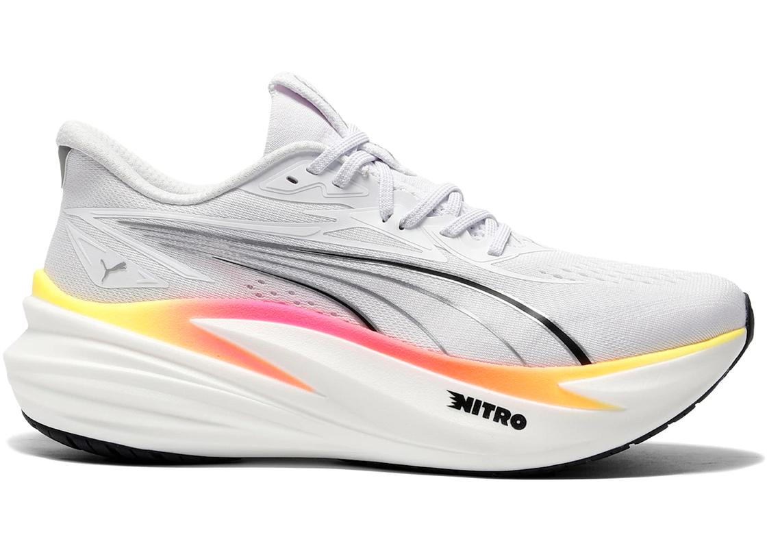 Puma Puma MagMax Nitro 2 White Glowing Red Sun Stream