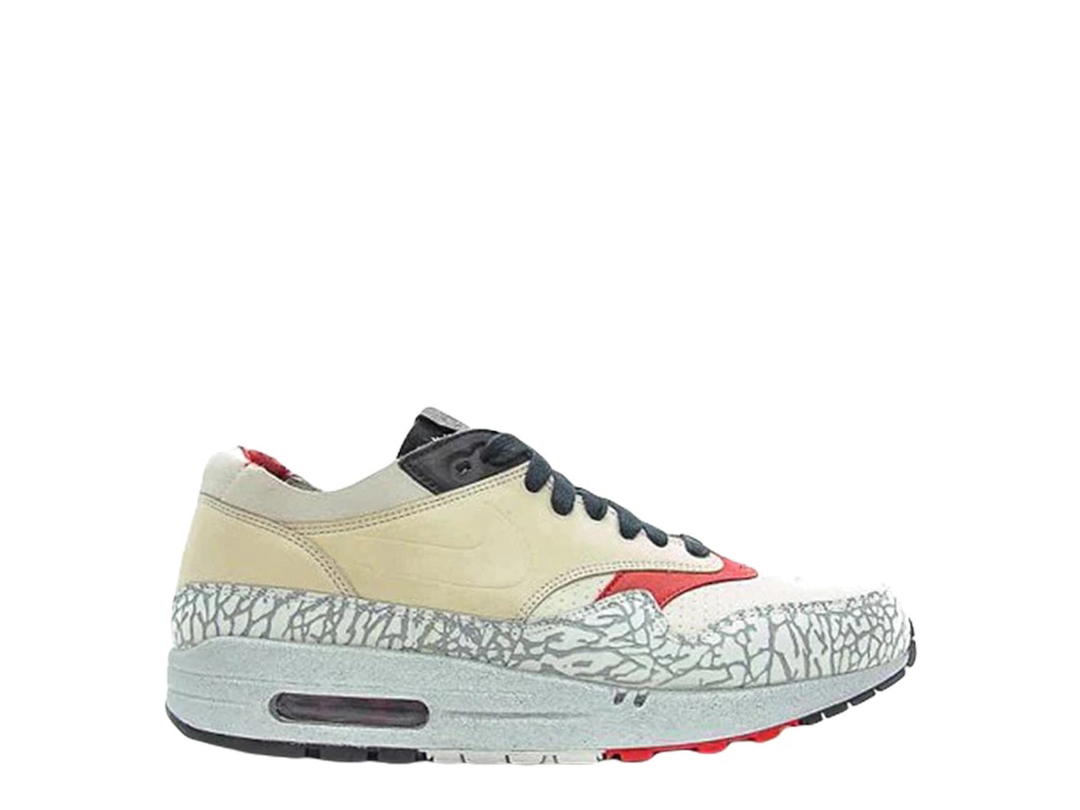 Nike Nike Air Max 1 NL Premium Elephant Print Neutral Grey Varsity Red (2005)