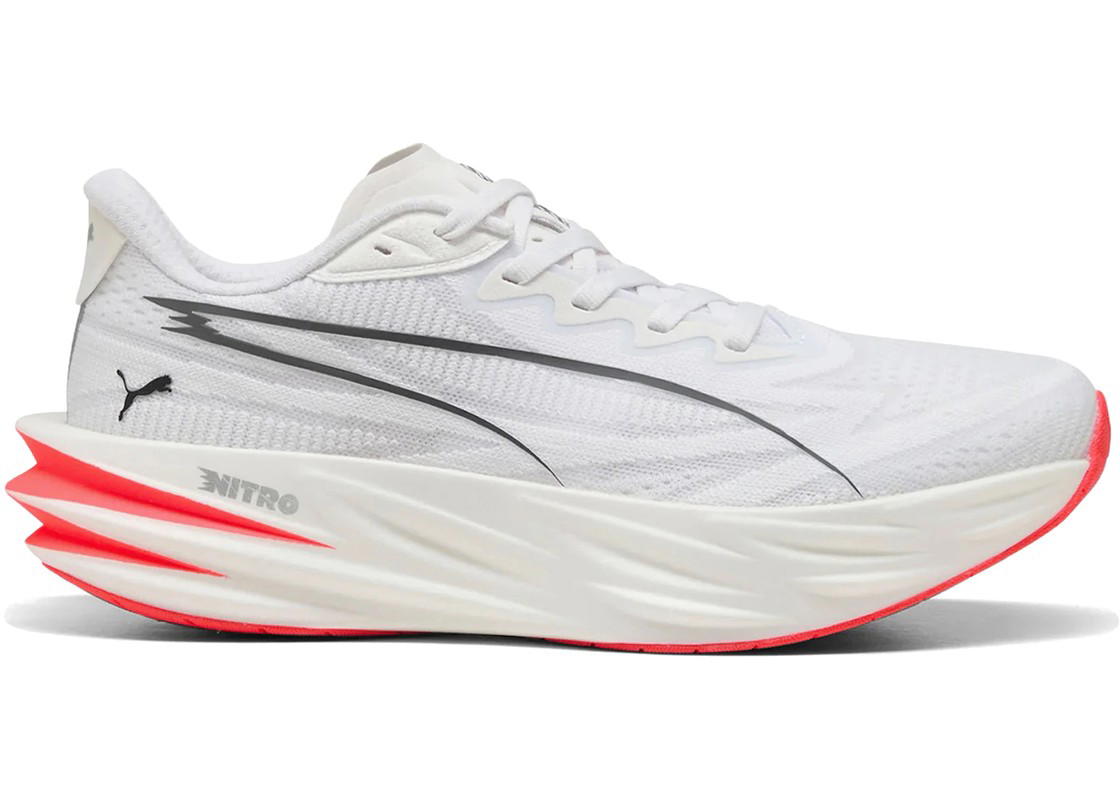 Puma Puma Deviate Pure Nitro White Ultra Red (Women's)