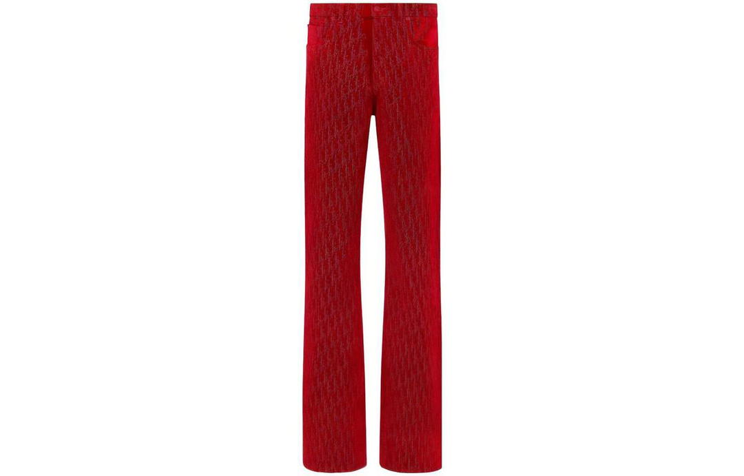 Dior Dior Jeans Men Red