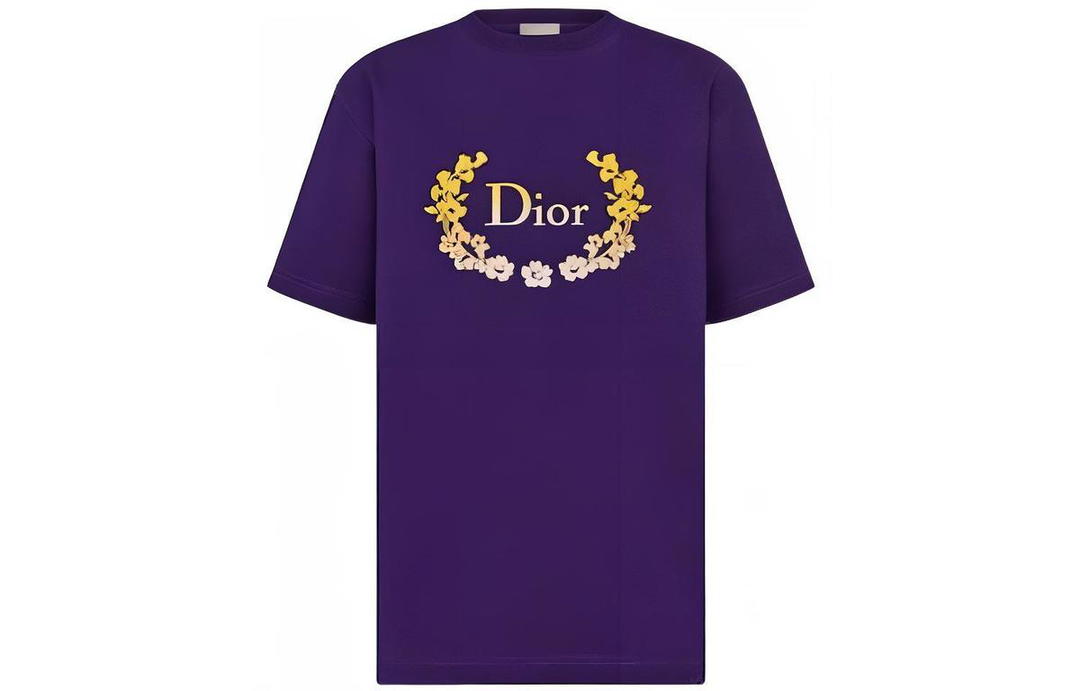Dior Dior SS23 T Shirt Unisex Purple