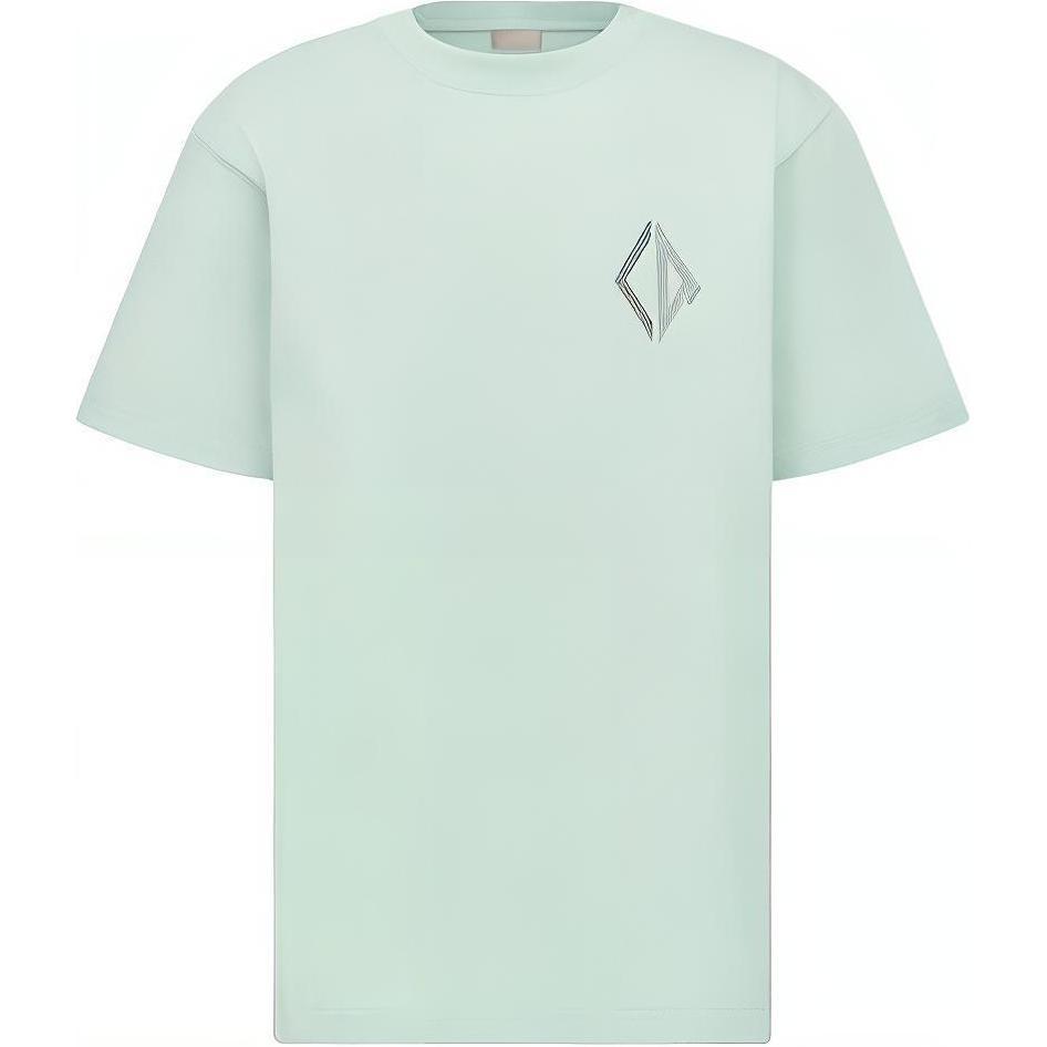 Dior Dior T Shirts Men Light Green