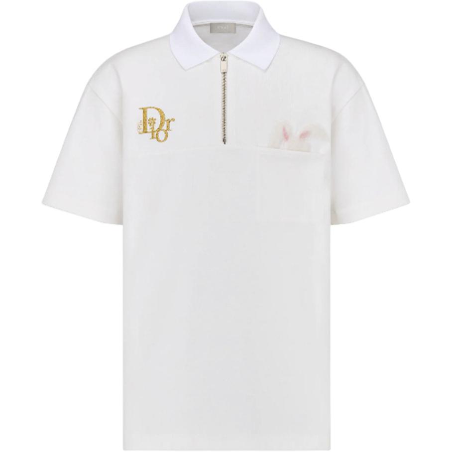 Dior Dior FW22 Polo Shirt Men's White
