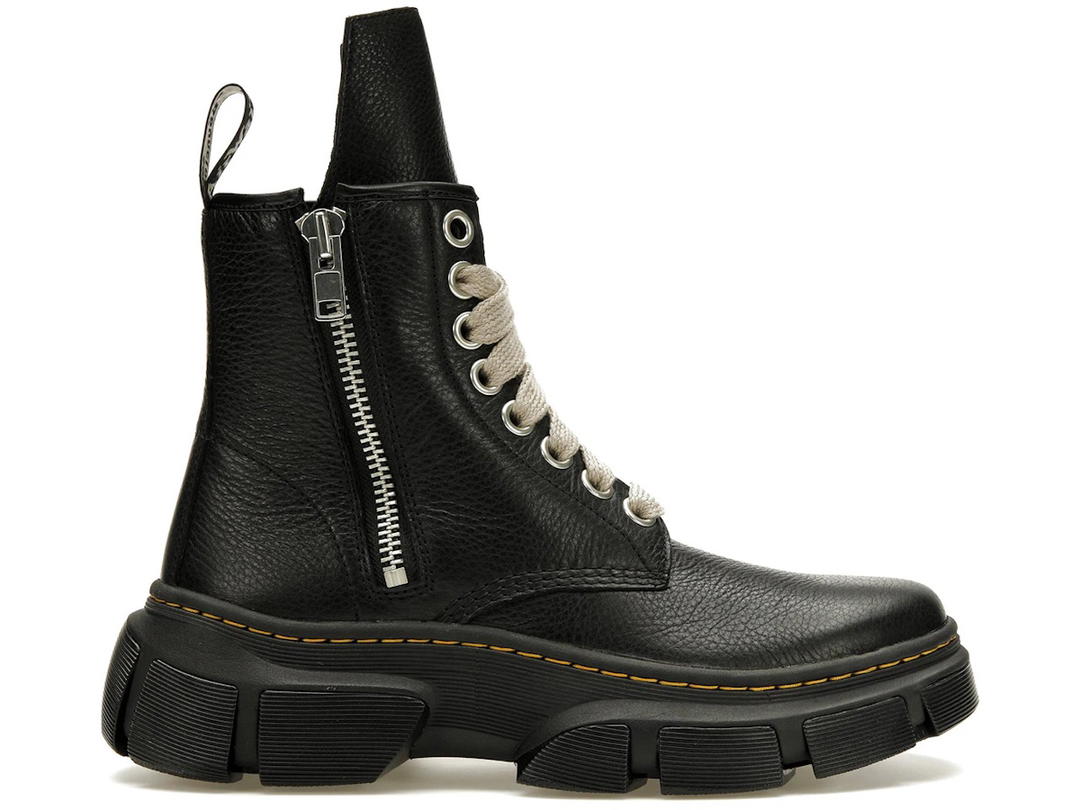 Dr. Martens Dr. Martens 1460 DMXL Jumbo Lace Zip Boot Rick Owens Black