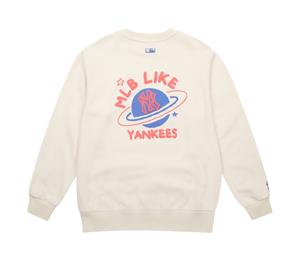 Buy MLB Sweatshirts Unisex Ecru at Sasom – Authentic and Ready to Ship