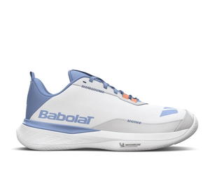 Buy Babolat SFX Evo All Court White Sky Blue at Sasom – Authentic and Ready to Ship