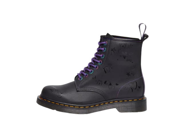 Dr. Martens Dr. Martens 1460 BT21 Leather Lace Up Boots Black - view 2