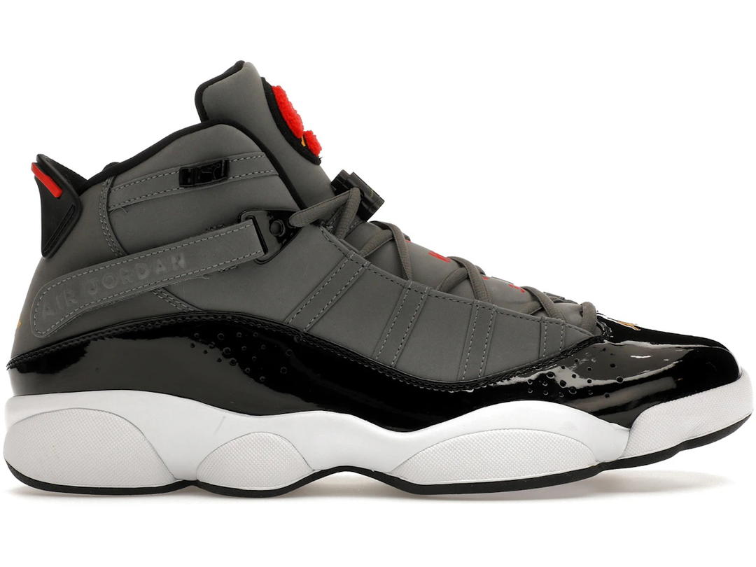 Jordan Jordan 6 Rings Smoke Grey Black Red Gold
