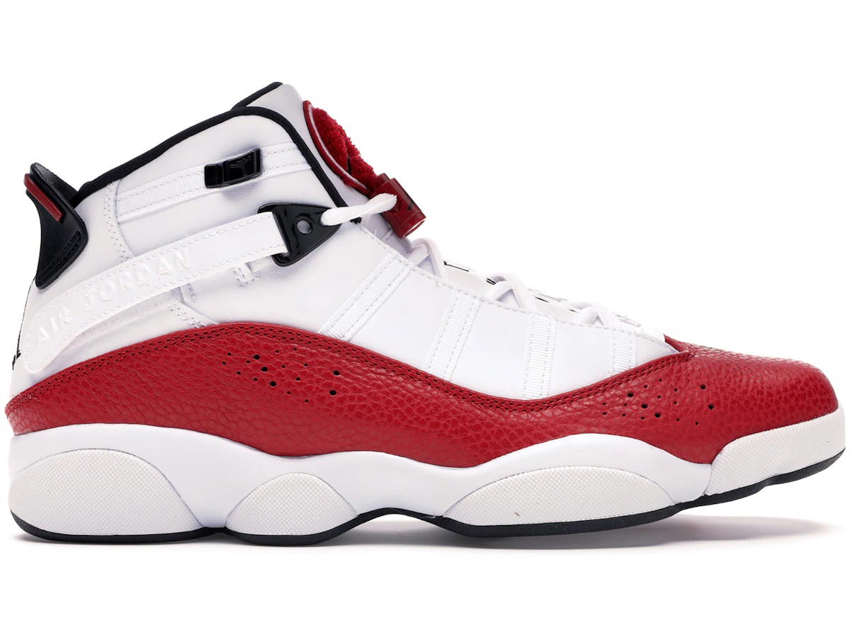 Jordan Jordan 6 Rings White University Red