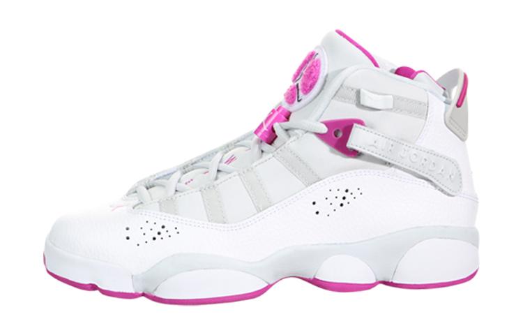 Jordan Jordan 6 Rings Platinum Fuchsia GS