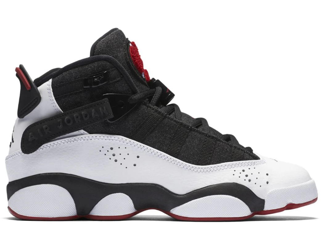 Jordan Jordan 6 Rings Black Gym Red (GS)