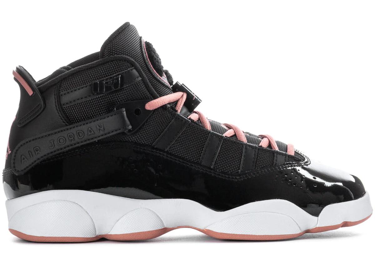 Jordan Jordan 6 Rings Black White Anthracite Rust Pink (GS)