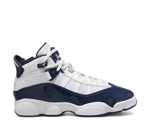 Buy Jordan 6 Rings White Midnight Navy (GS) at Sasom – Authentic and Ready to Ship