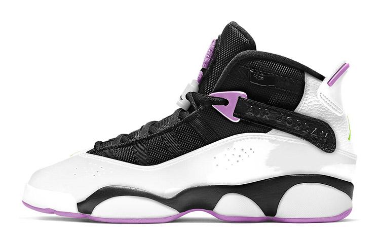 Jordan Jordan 6 Rings White Light Purple GS
