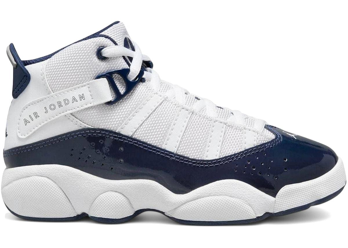 Jordan Jordan 6 Rings White Midnight Navy (PS)