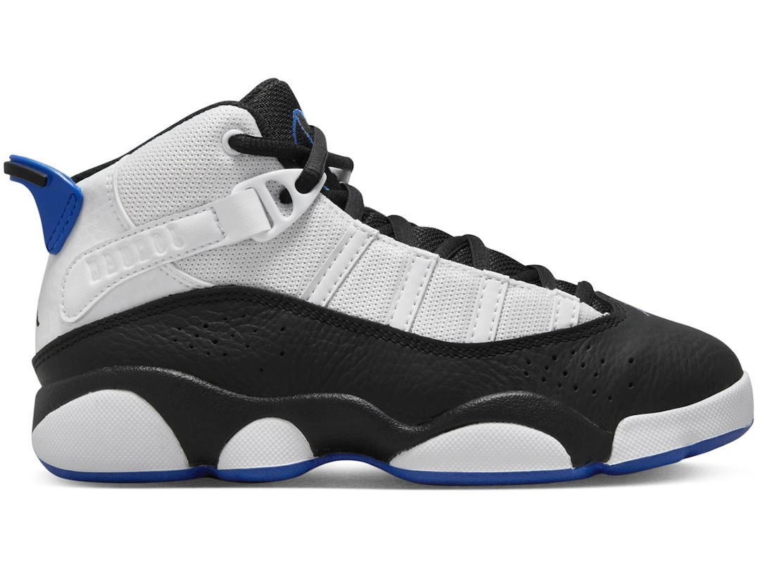 Jordan Jordan 6 Rings White Black Game Royal (PS)