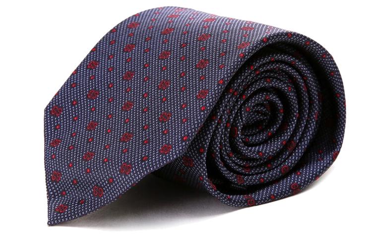 Gucci Gucci Ties Men Purple Polka Dot