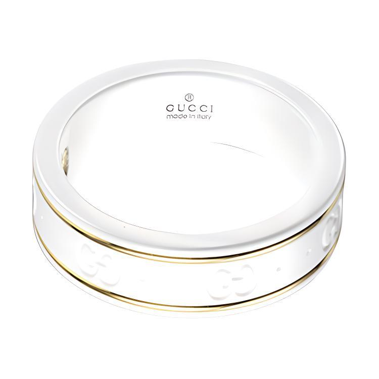 Gucci Gucci 18K Gold Rings Women's White