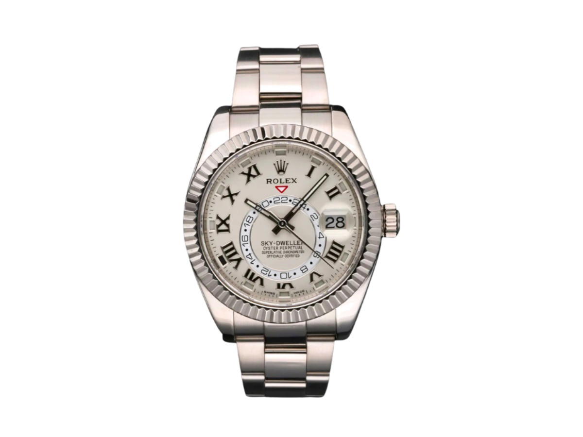 Rolex Rolex Sky-Dweller 42mm White Gold Ivory