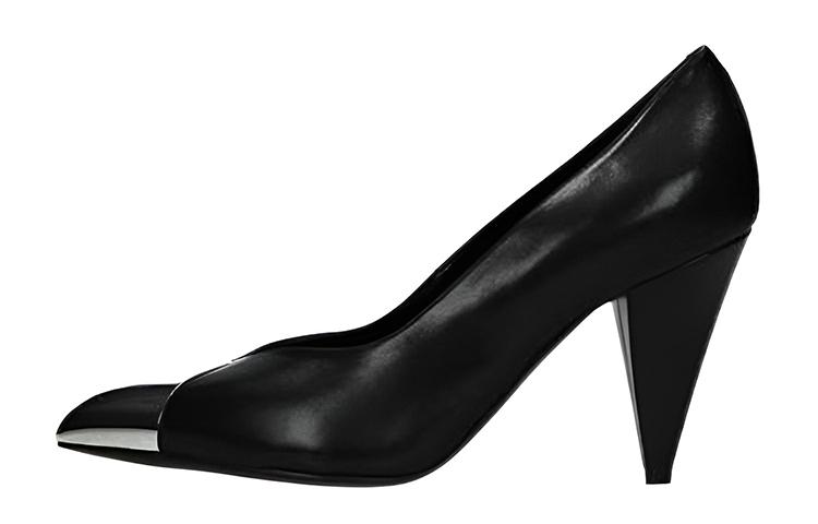 Celine Celine Irregular Heel High Heels 8.5cm Women's Black