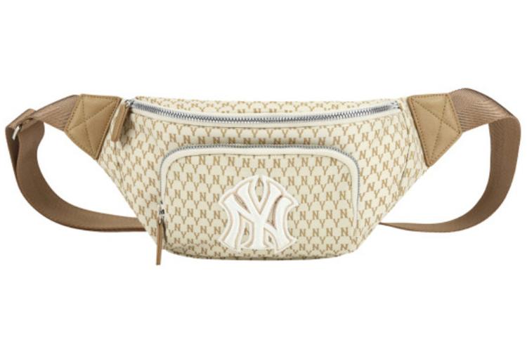MLB MLB Monogram Collection Polyamide Fanny Pack Regular Unisex Beige