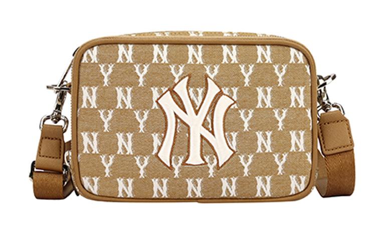 MLB MLB Monogram Collection Fabric Camera Bags Shoulder Bag Crossbody Bag Mini Unisex Khaki