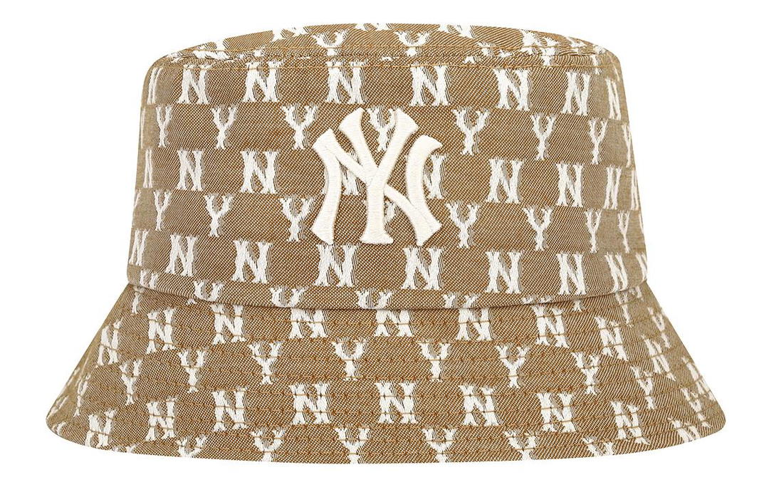 MLB MLB Polyester Bucket Hats CPHV Unisex Khaki