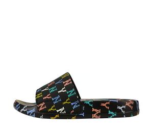 Buy MLB MONOGRAM Reading Collection Quiet Slide Slippers Unisex Black at Sasom – Authentic and Ready to Ship