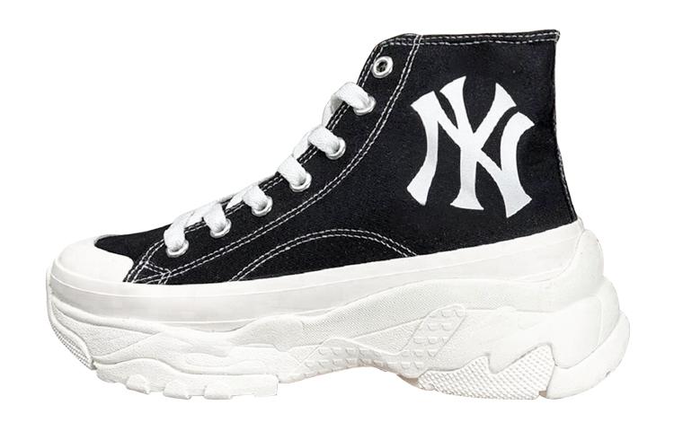 MLB MLB Chunky High Canvas Shoes Unisex High-Top Black