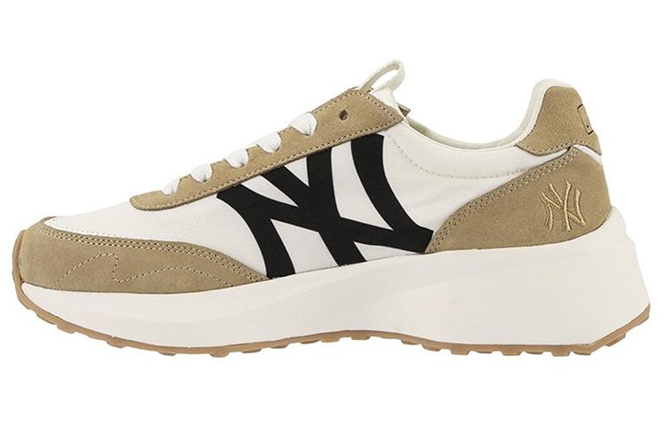 MLB MLB Chunky Jogger New York Yankees Anti Slip Wear Resistant Low Top Chunky Sneakers Unisex Khaki